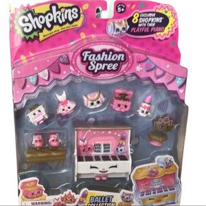 COPY - Shopkins Fashion Spree Ballet Collection New In Sealed Package.